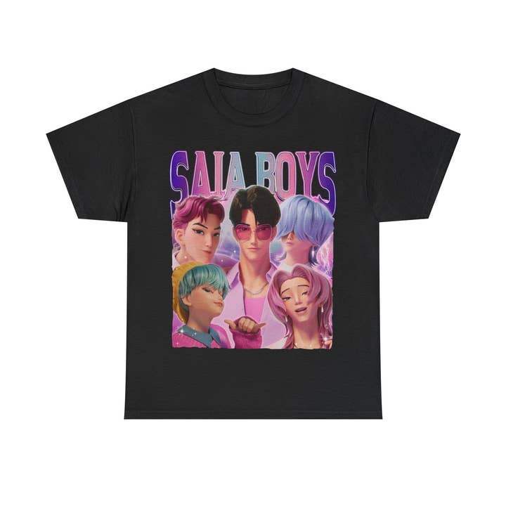 SONDO DESIGN LTD - Wholesale T-Shirt (Graphic) - Men's - K-pop Saja Boys Shirt, Saja Boys Fan, K-pop Demon Hunter Tee0