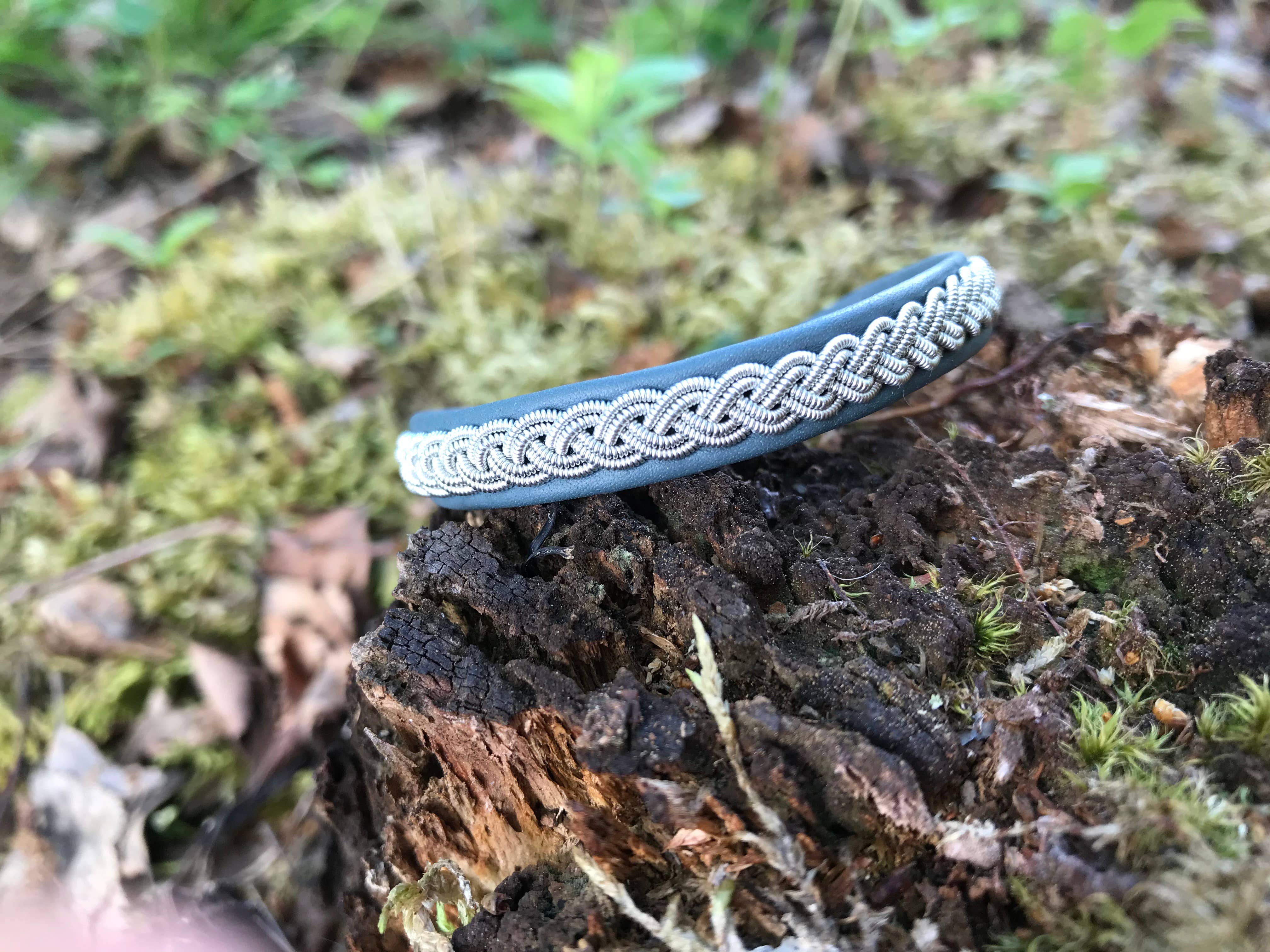 Jojk - Vendita all'ingrosso Bracciale in tessuto/intrecciato - Bracciale tradizionale Sami della Lapponia in stagno a intreccio singolo #16