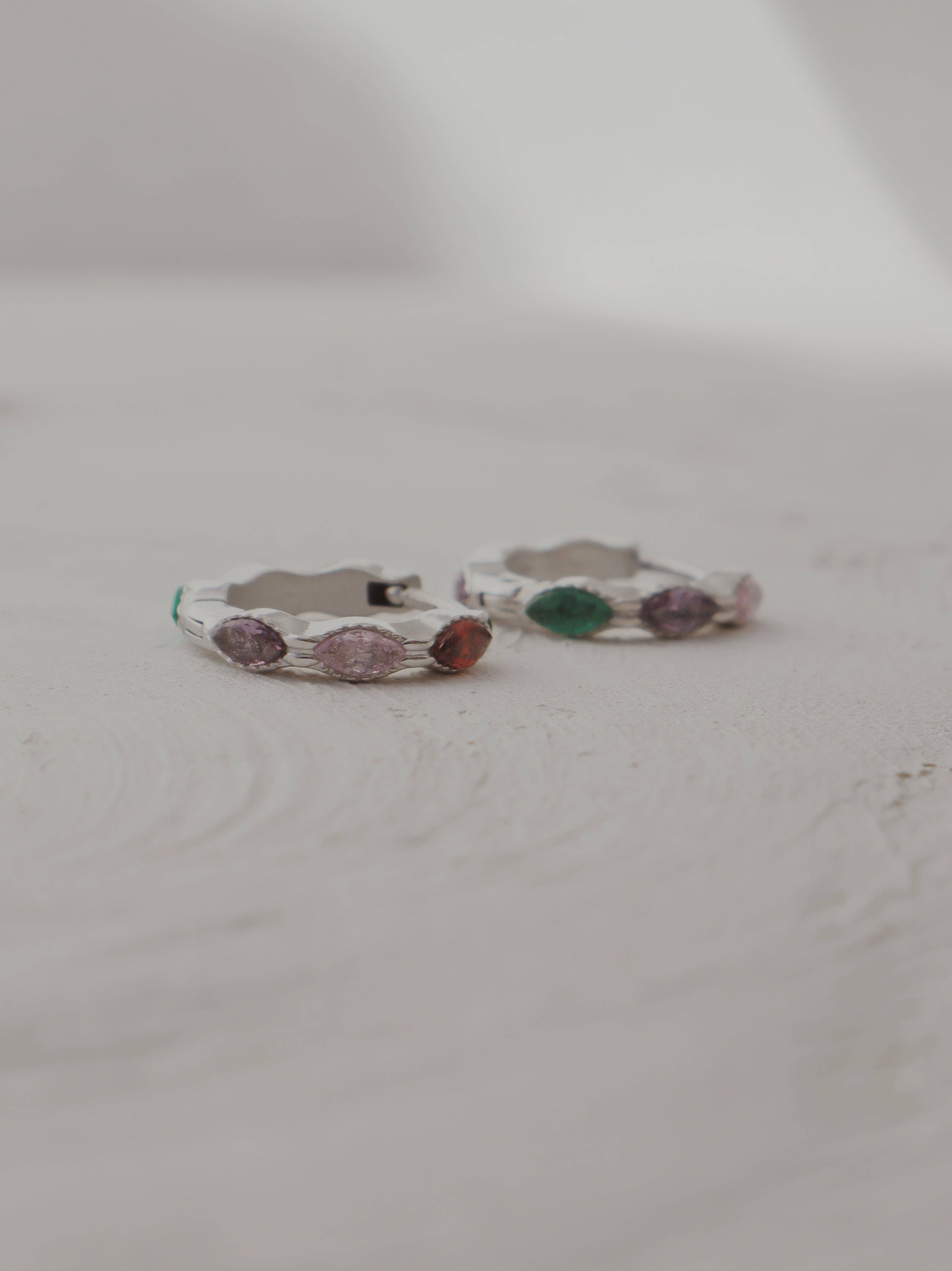 Olive Branch Jewelry & Co. - Wholesale Huggie Earrings - Twinkling Lights Huggie Hoop Earrings4