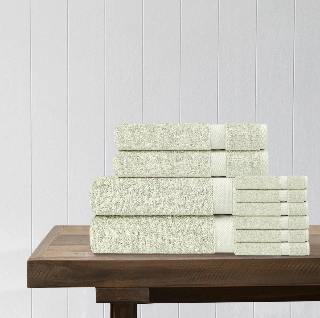 Delara - Wholesale Towel Set - 100% Organic Cotton Quick Dry Starter Bath Set13