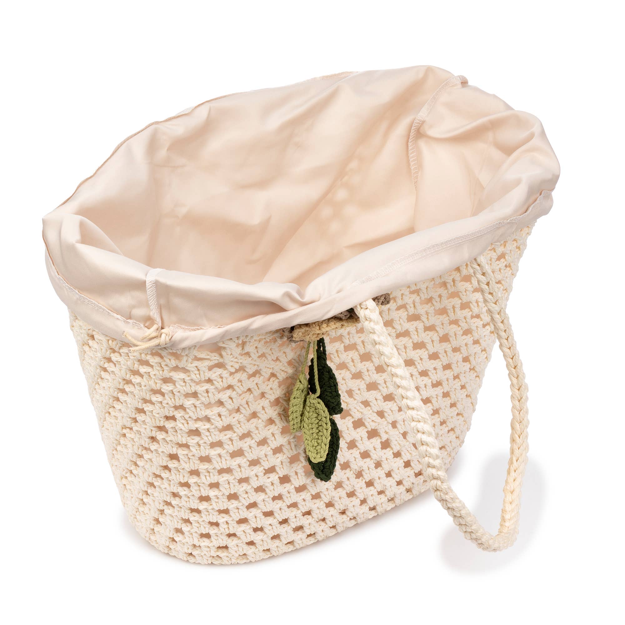 FIRENZE ARTEGIANI - Wholesale Beach Bag - Zeccone women's shoulder bag. Made of cotton, with tassel.3