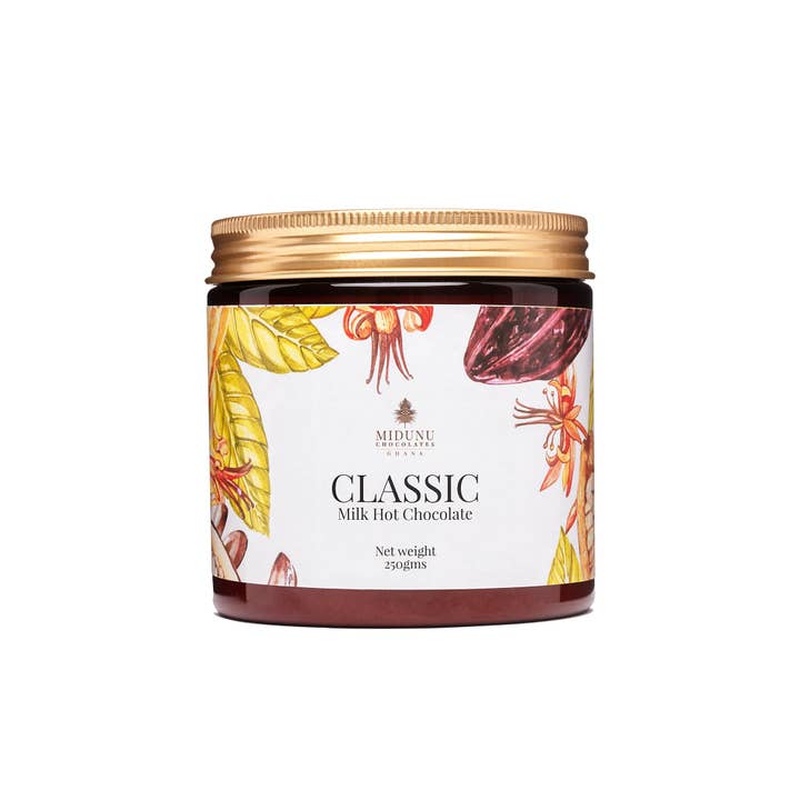 Classic Milk Hot Chocolate Mix for wholesale by Midunu Chocolates