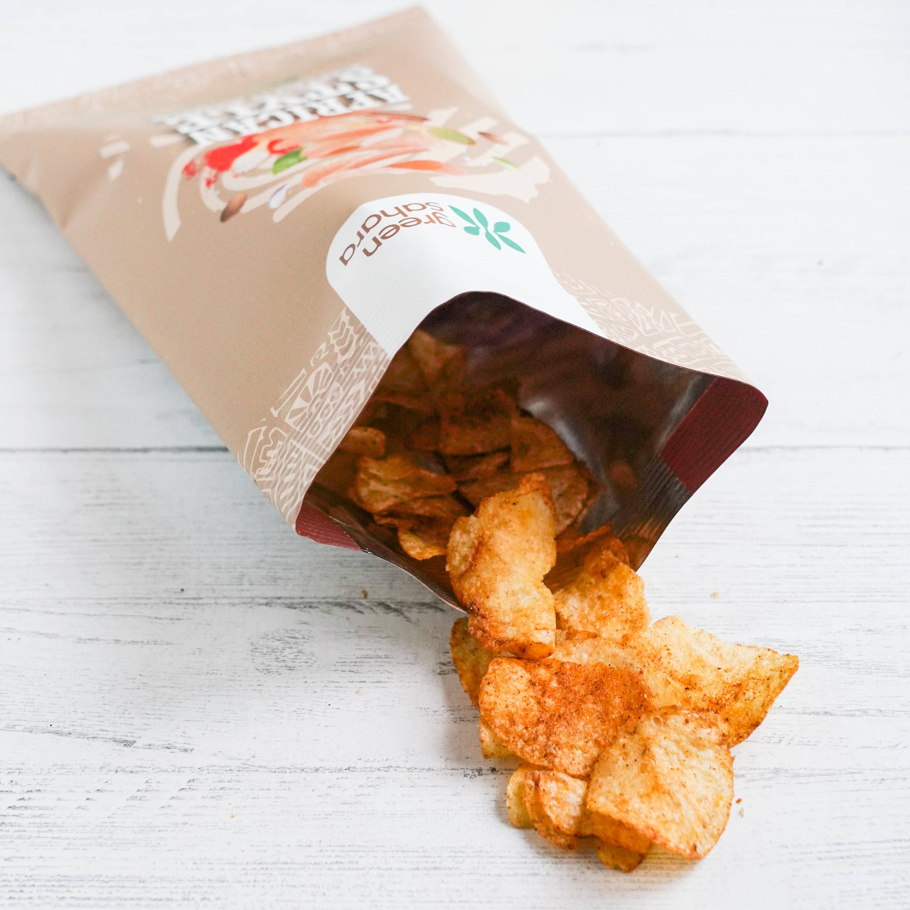 Green Sahara - Wholesale Chips - Gourmet North African Savory Spices Potato Chips 1