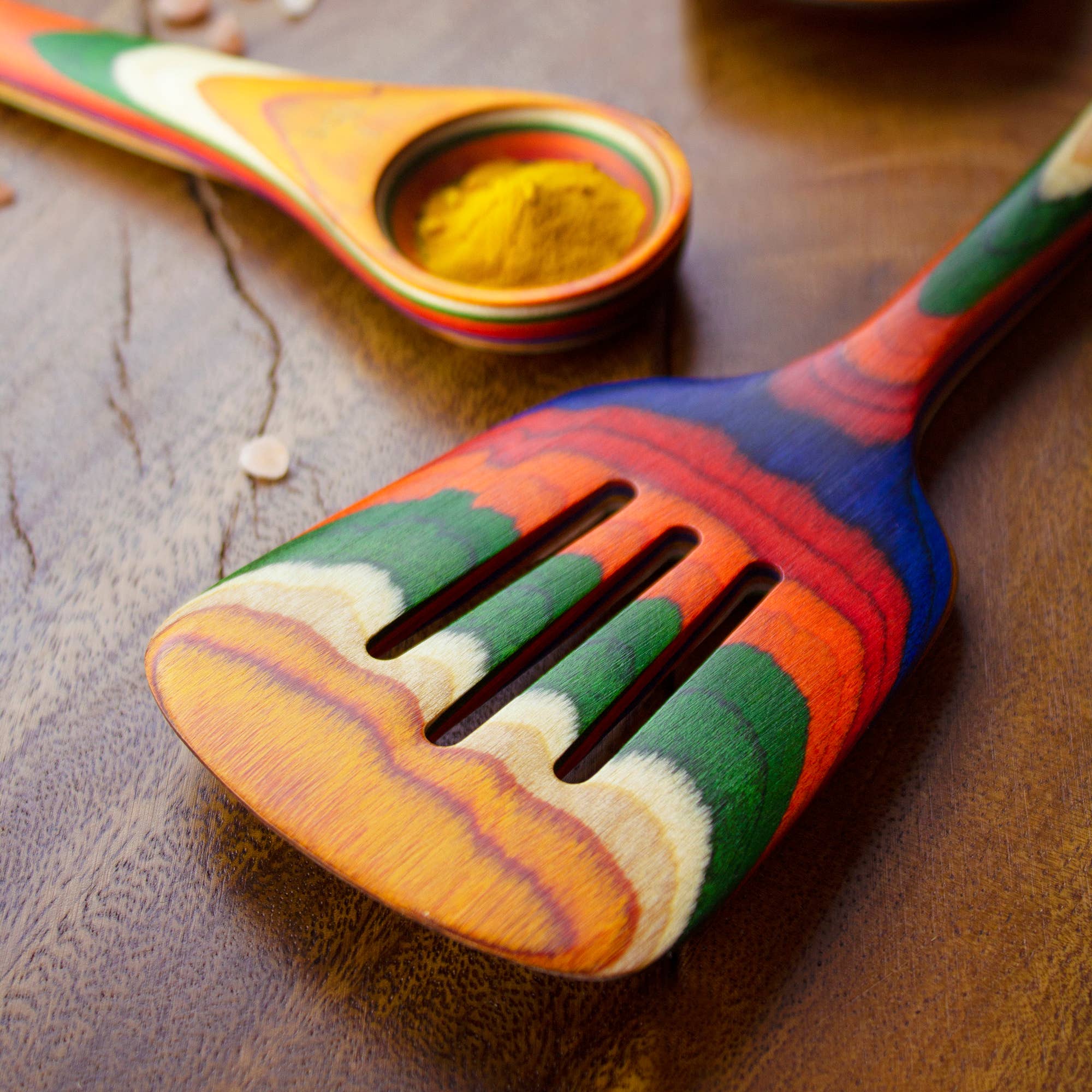 Totally Bamboo - Wholesale Kitchen Utensil Set - Baltique® Marrakesh 7-Piece Colorful Kitchen Gift Set3
