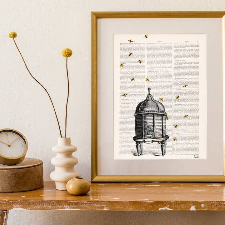 PRRINT! - Wholesale Art Print - Bee hive Print1