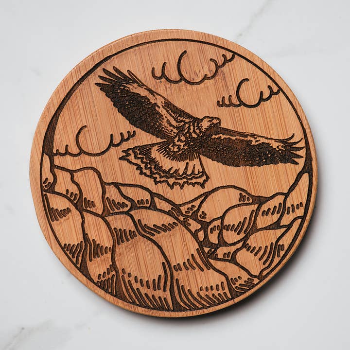 Eagle Heights Untersetzer für den Großhandel von Dom Chi Designs