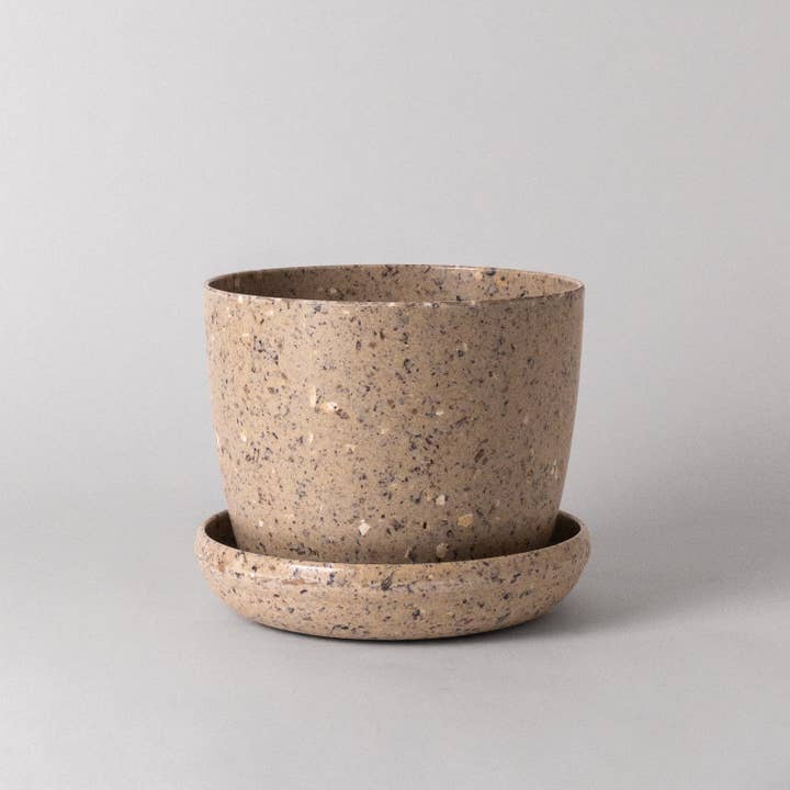 Kanso Designs - Wholesale Plant Pot - 7" Coffee Bean Planter Pot