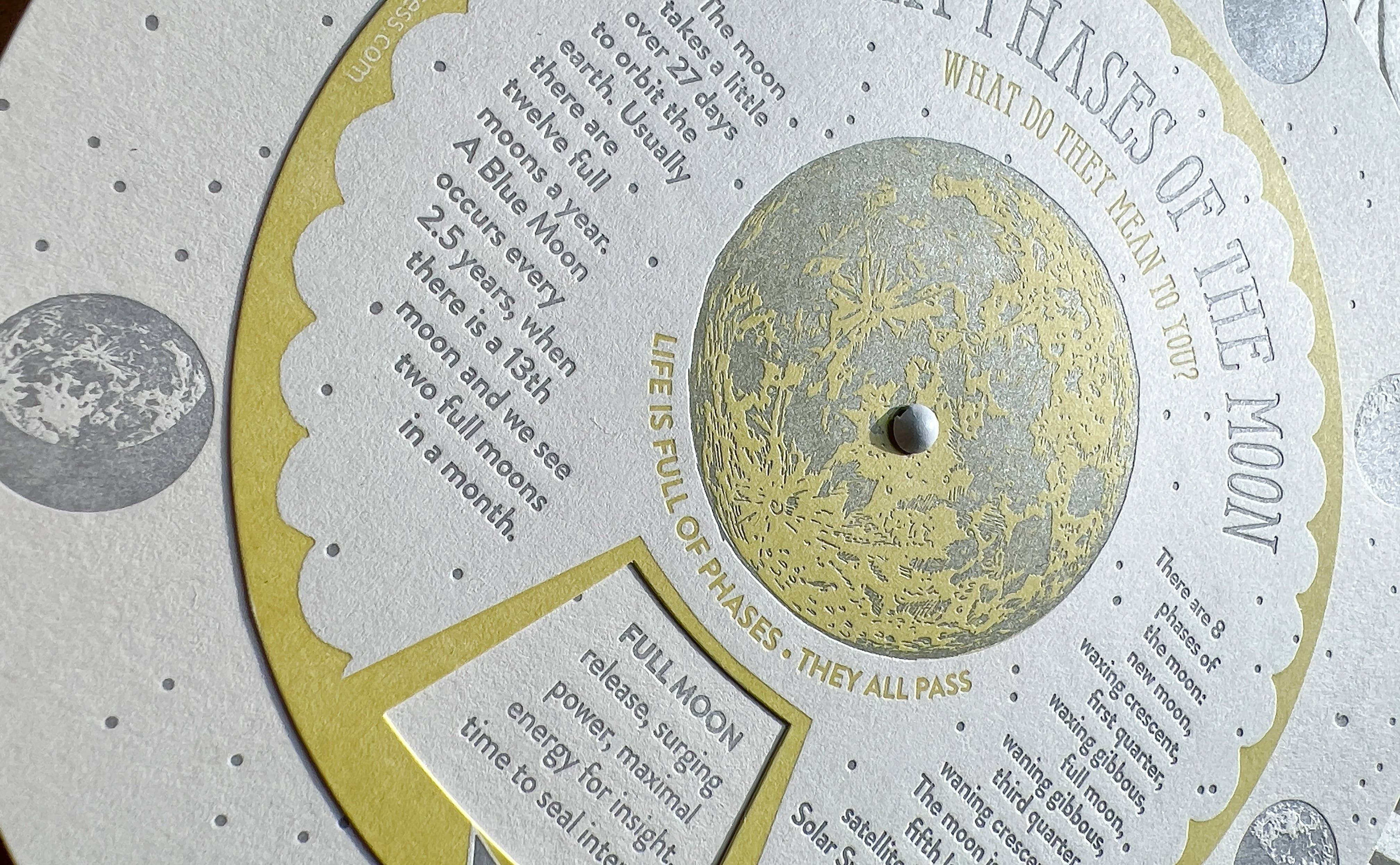 Blackbird Letterpress – wholesale Vardagliga hälsningskort – Månfaser Spinner3