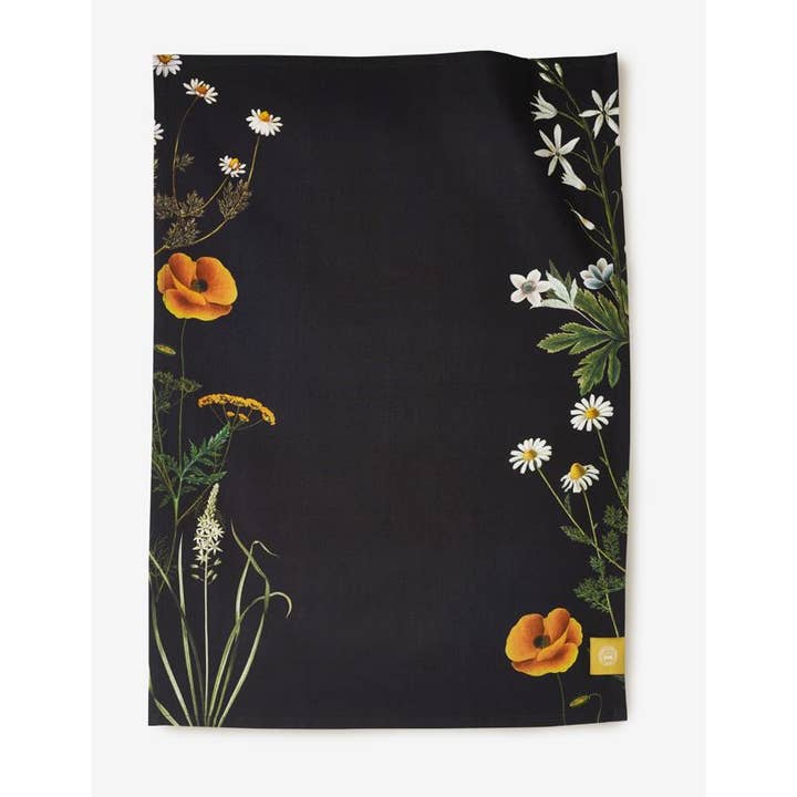 Pure Table Top Ltd - Wholesale Tea Towel - Kew Wild Bloom Floral Set Of 2 Tea Towels
