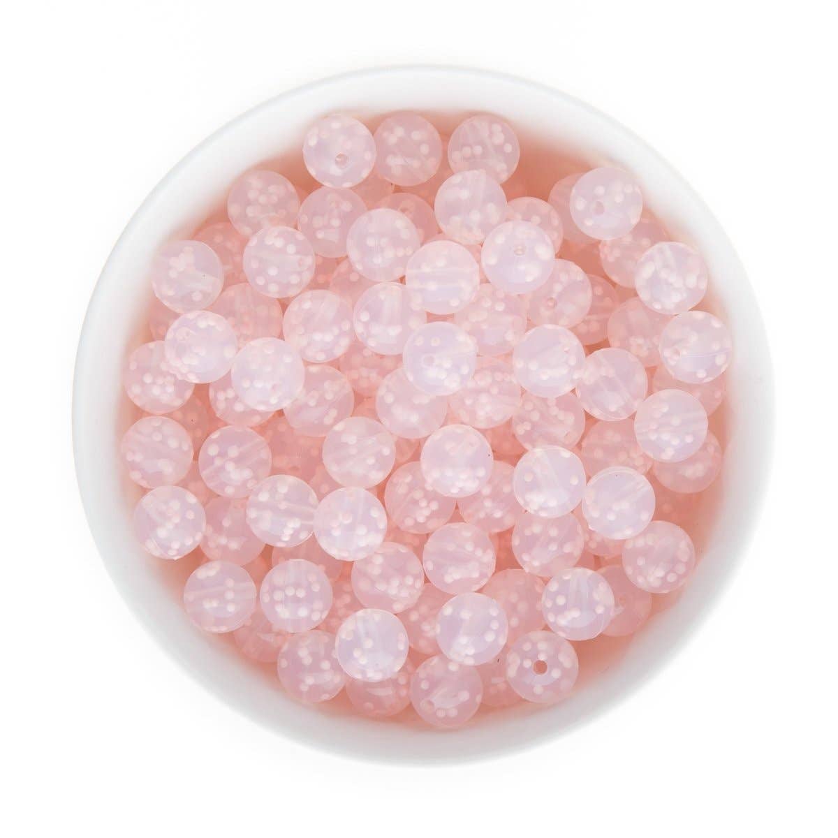 Cara & Co Silicone Craft Supply - Wholesale Craft Supplies - Sprinkle Silicone Round Beads - Loose Beads3