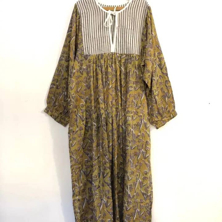 Annahmol - Wholesale Dress - Women's - Block Print Summer Dress 2