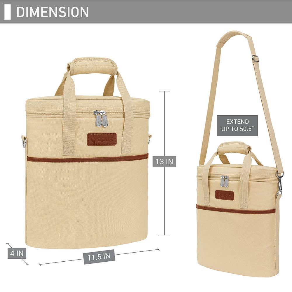 OPUX - Wholesale Wine Tote - 3 Bottle Wine Carrier Bag18