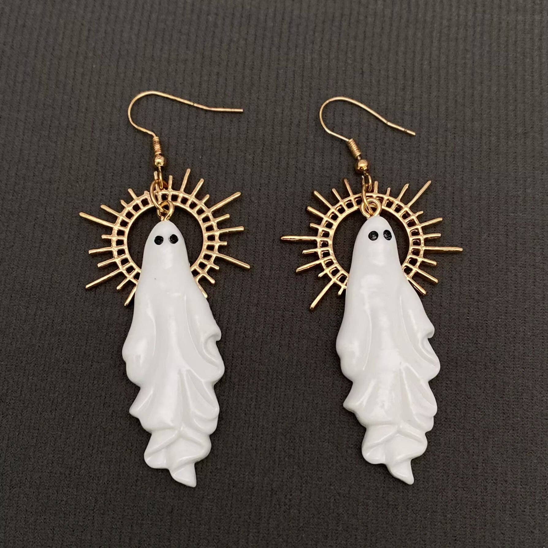 Mio Queena - Vente Boucles d'oreilles pendantes - Boucles d'oreilles pendantes fantôme Halloween2