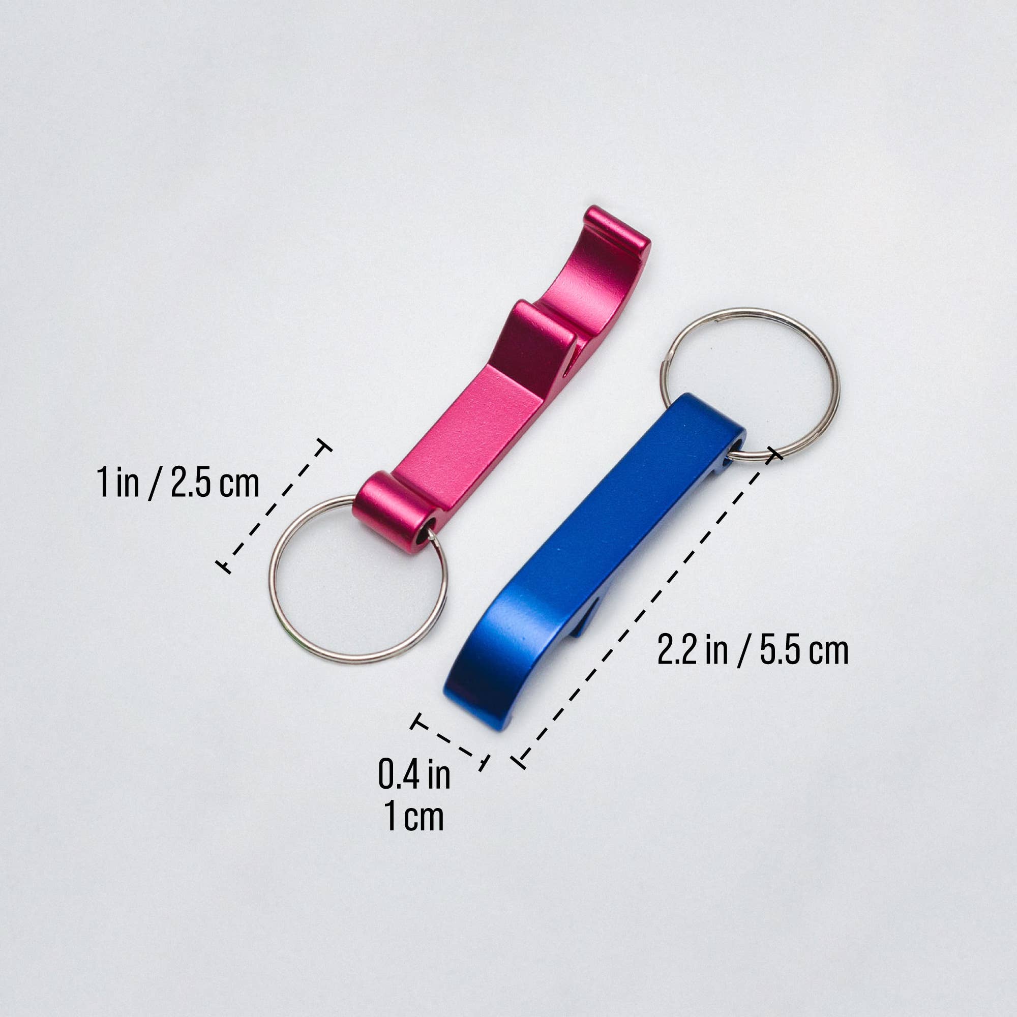 Famgraving - Vendita all'ingrosso Portachiavi - Unisex - Set all'ingrosso di apribottiglie con portachiavi in alluminio inciso personalizzato2