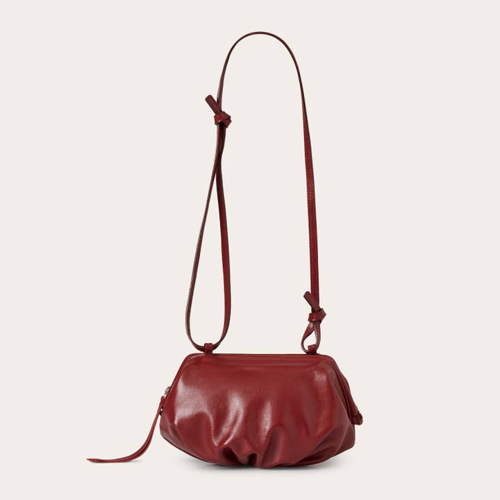 Plis Bag S, claret for wholesale by Balagan Studio