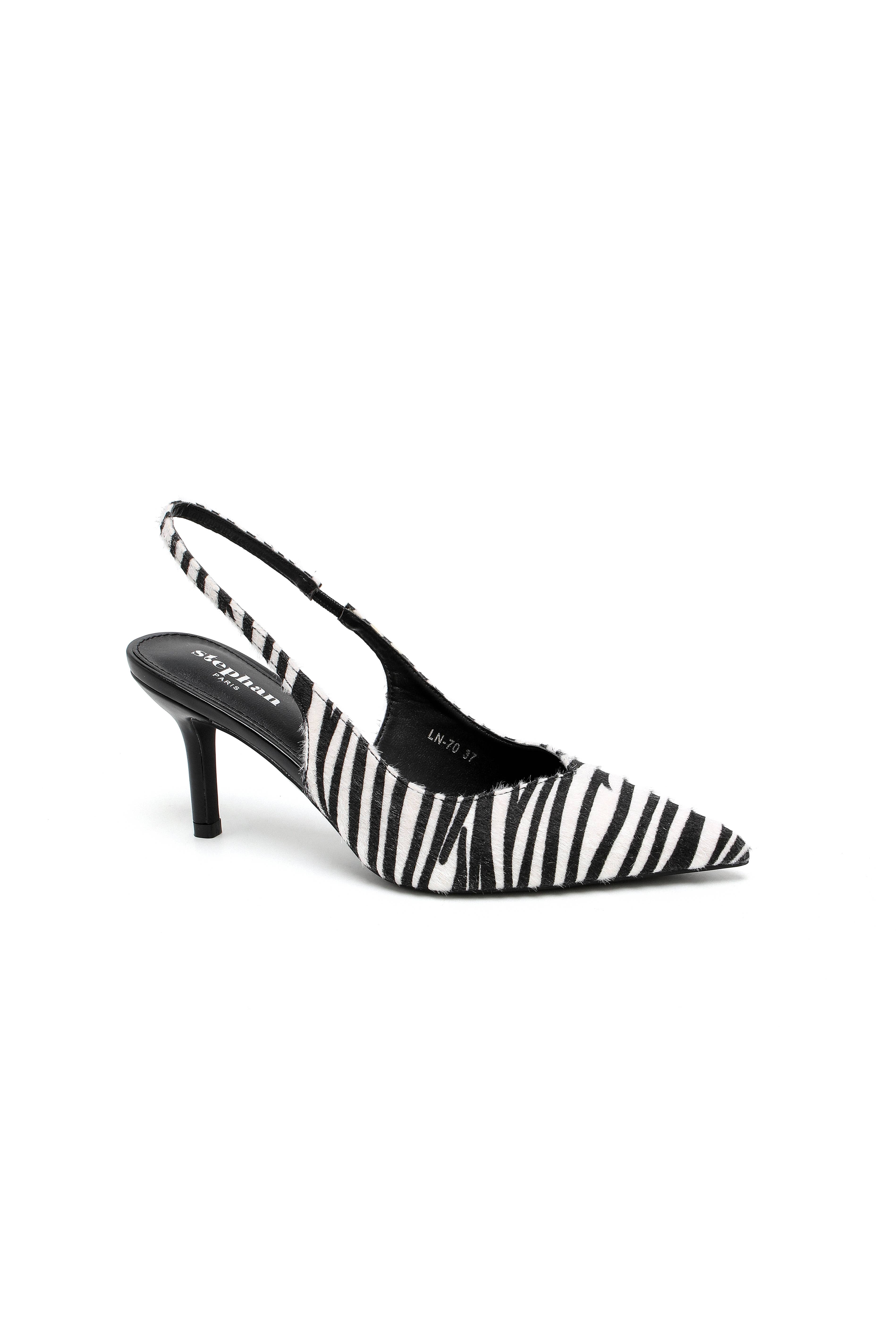 Stephan Paris - Wholesale High Heels - Women's - Patent pointed-toe slingback pumps LN-706