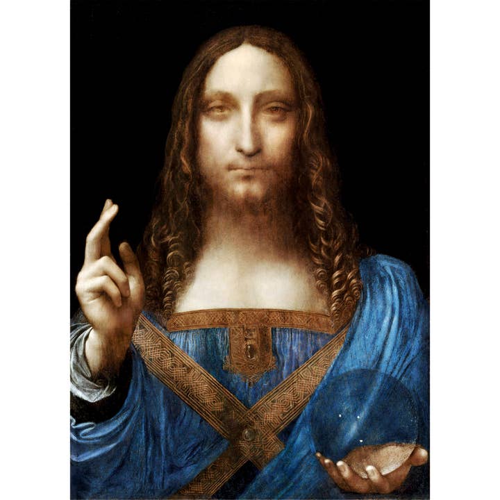 Salvator Mundi (Da Vinci) Rijstpapier, 11,5 x 16 inch (A3+) voor wholesale door Craft Kreatively