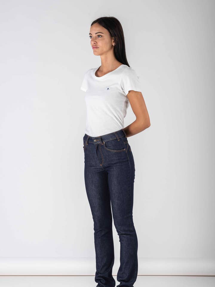 Holly Dark Slim Jeans voor wholesale door Par.Co Denim