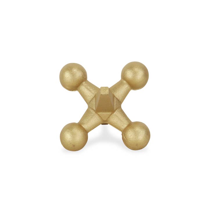 Cheungs Home Decor – wholesale Decorative tabletop object – Calix Golden Cast Iron Jack2