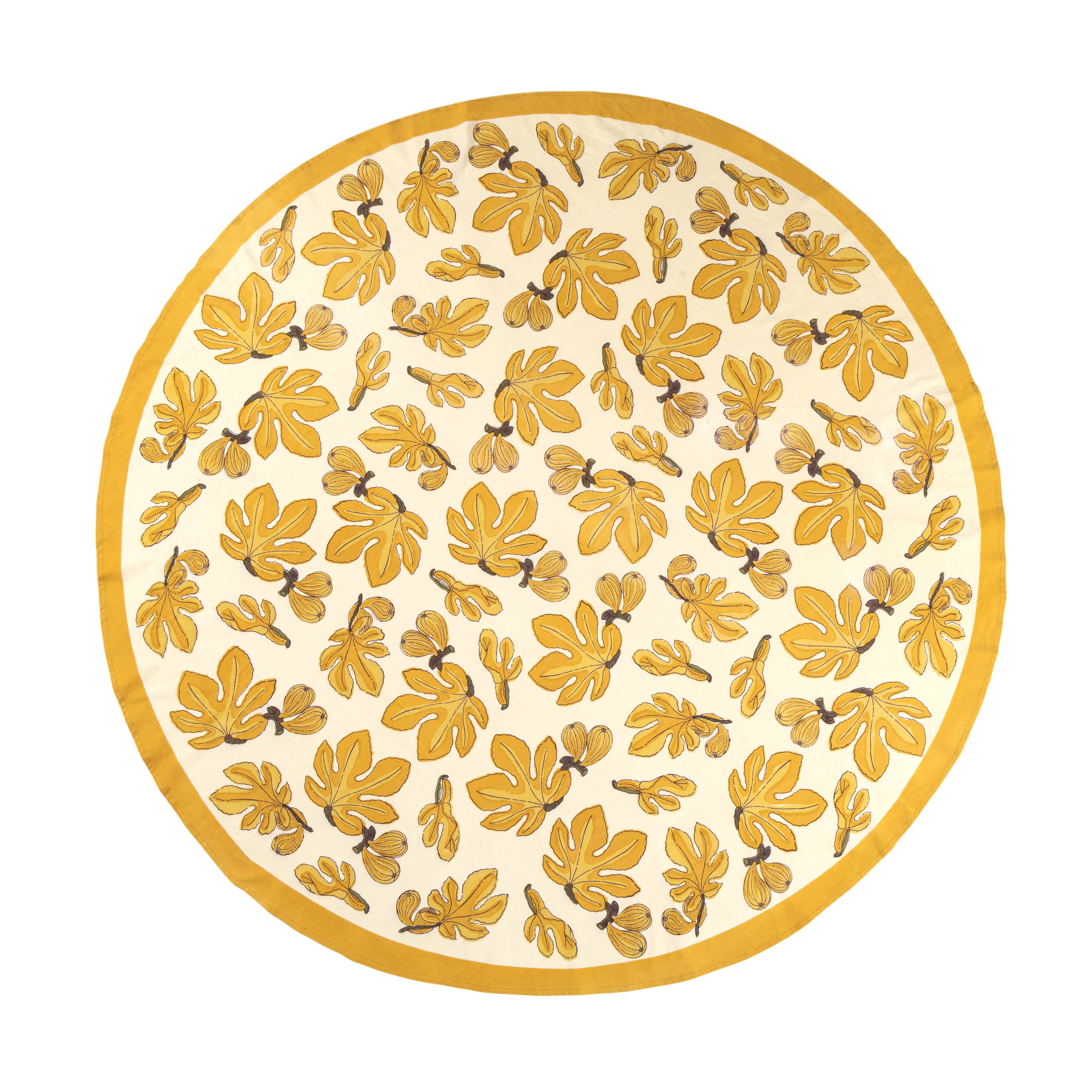 Caravan Home - Vente Nappes - Nappe Figues Citrine1