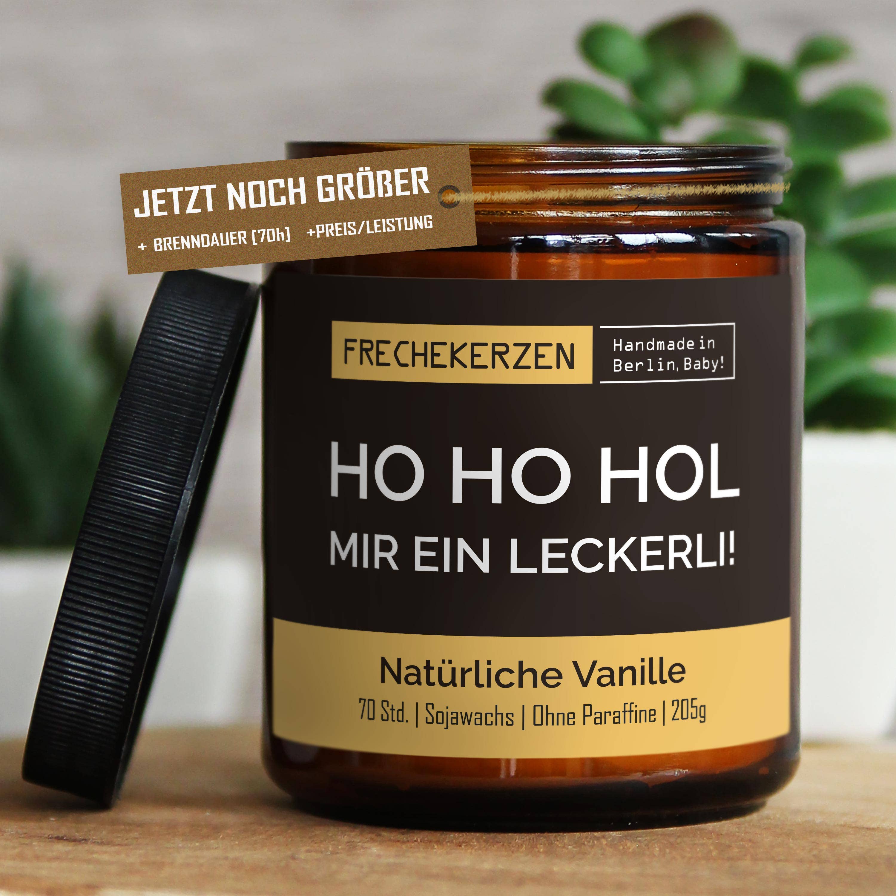 mysoy‎® Duftkerzen-Manufaktur - Wholesale Jar/Filled Candle - Cheeky Candle | ho ho get me a treat! | Gift Soy17