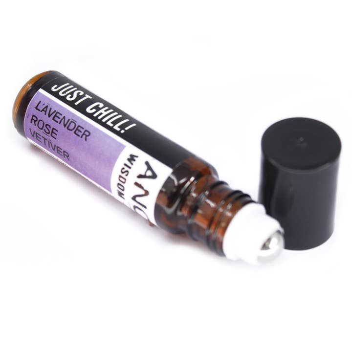 Ancient Wisdom - Wholesale Essential Oil Roll-On - 10ml Roll On Essential Oil Blend - Just Chill!2