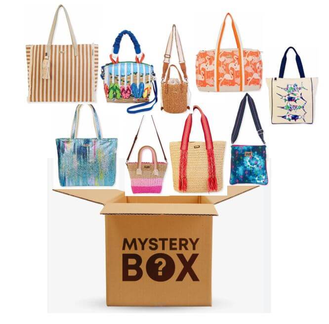 Headwear & Handbag Collections by Sun 'N' Sand - Wholesale Tote Bag - Women's - Assorted (24 Piece Beach Bags)