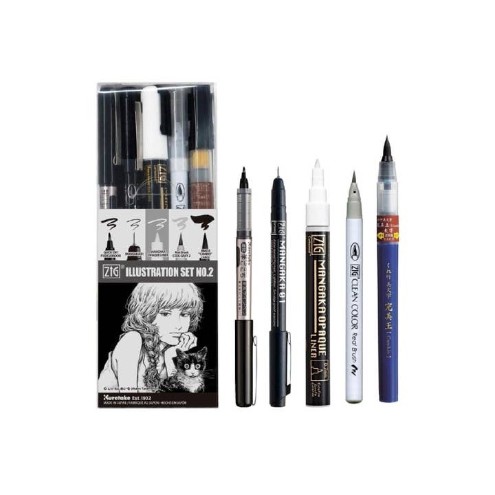 Chartpak, Inc. - Wholesale Art Set - Kids & Baby - Zig® Illustration Drawing Sets3