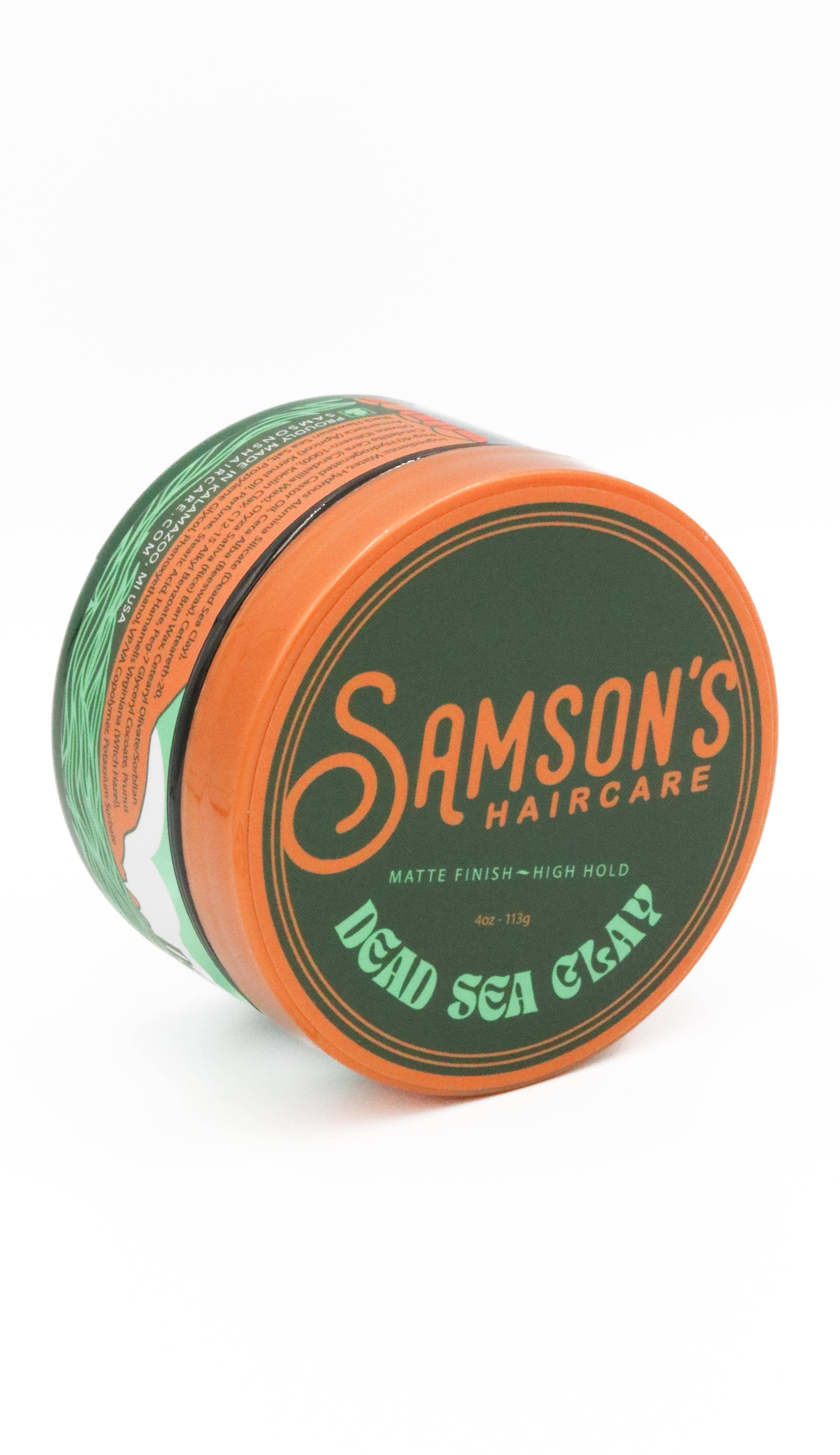 Samson’s Haircare - Wholesale Hair Texture Balm/Paste/Pomade - Dead Sea Clay2