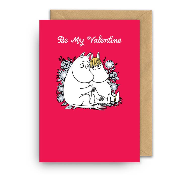 Valentine's Day Card | Moomin | Be My Valentine for wholesale by Hype Associates Ltd