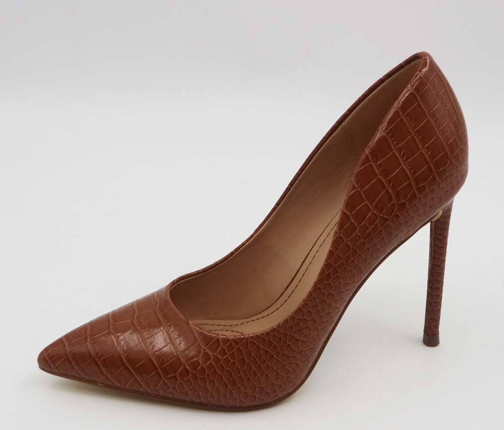 Mars Sky Shoes Wholesale - Wholesale High Heels - Women's - Bamboo CONDITION-68X Women Crocodile Pointed Toe Heeled Pumps-12 Pairs Pack-21.55/Pair1