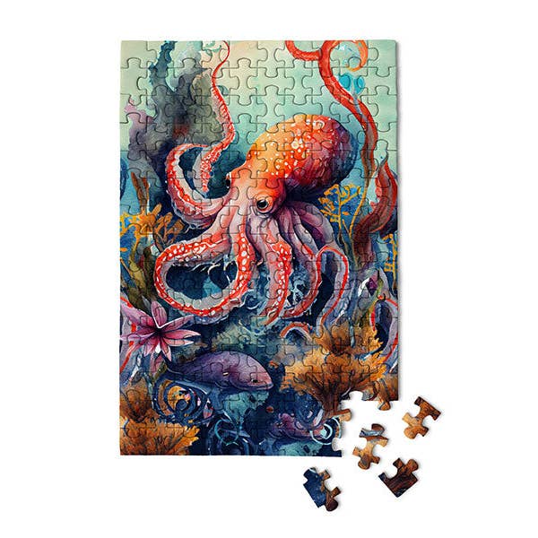 Micro Puzzles - Wholesale Puzzle - Adult - Octopus - Marine Life Scuba miniature puzzle2