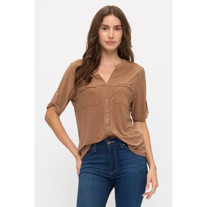 SKJORTE MED KNAPPER for engroshandel hos Perseption