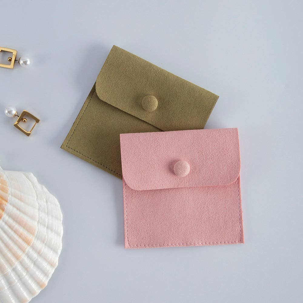 ZaraJewellery - Wholesale Gift Bag - Wholesale jewelry Pouch - Envelope with Button Pouch Logo Cu1