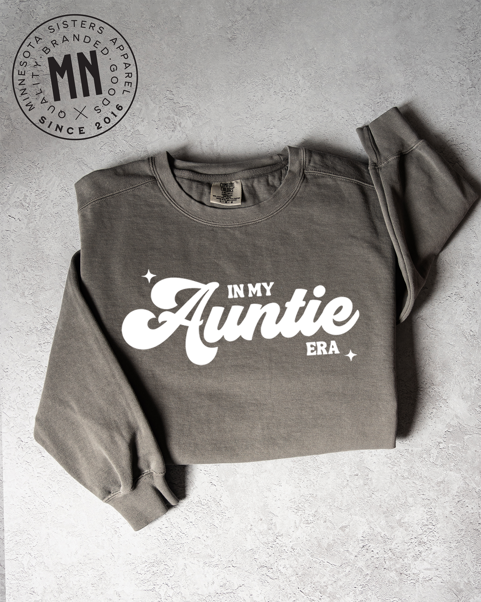 Minnesota Sisters - Wholesale Graphic Sweatshirt - Women's - In My Auntie Era Crewneck3