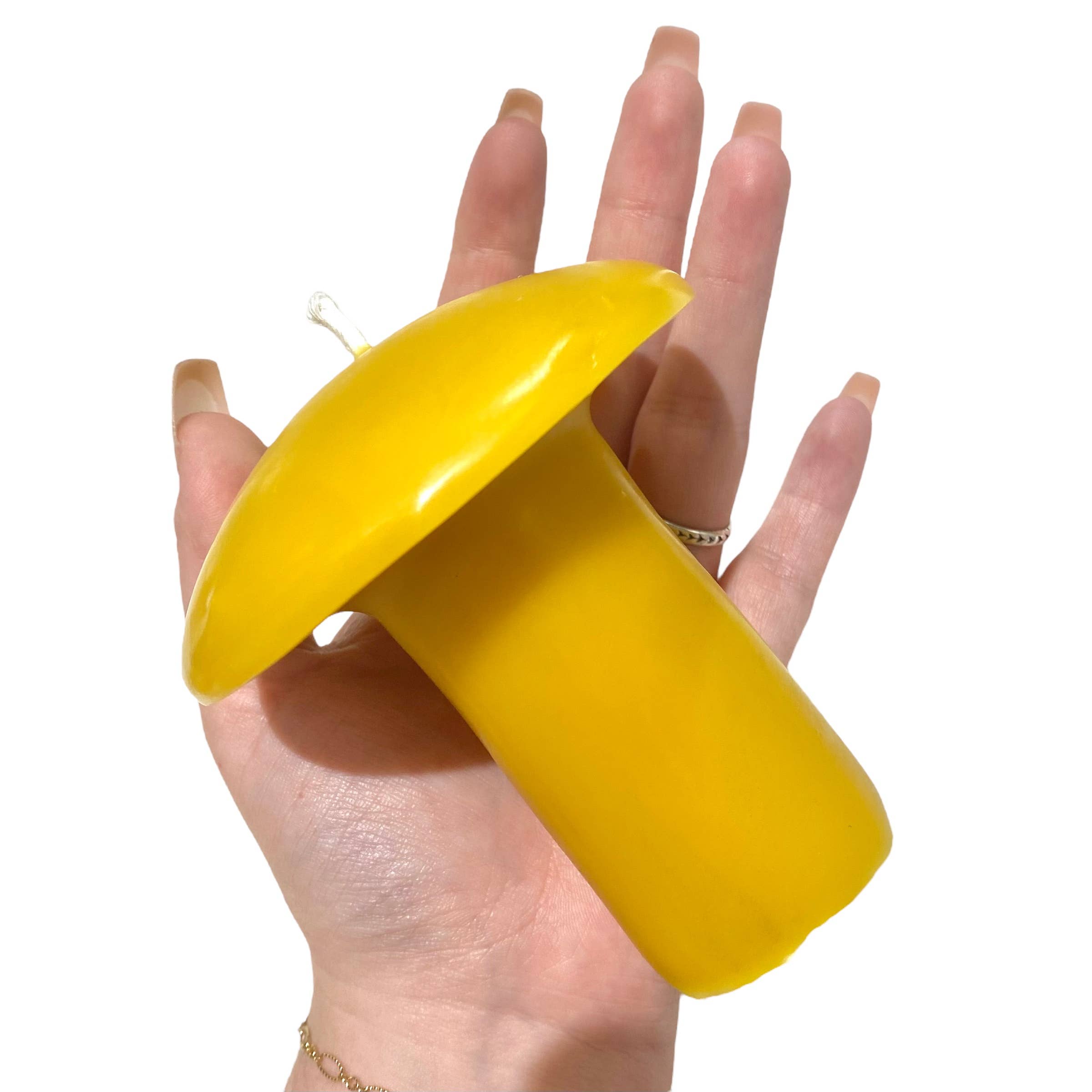 Freedom Rocks - Venta al por mayor Velas de diseño llamativo - Vela grande de cera de abejas con forma de hongo de 4 pulgadas de alto12