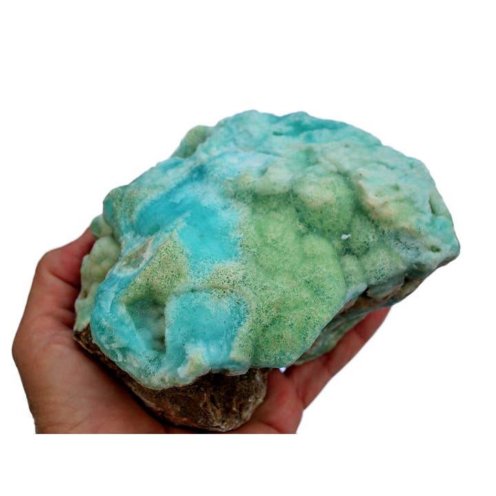 Kaia & Crystals - Wholesale Spiritual Stone/Crystal - Raw Blue Aragonite Crystal (100g - 1.500g)4