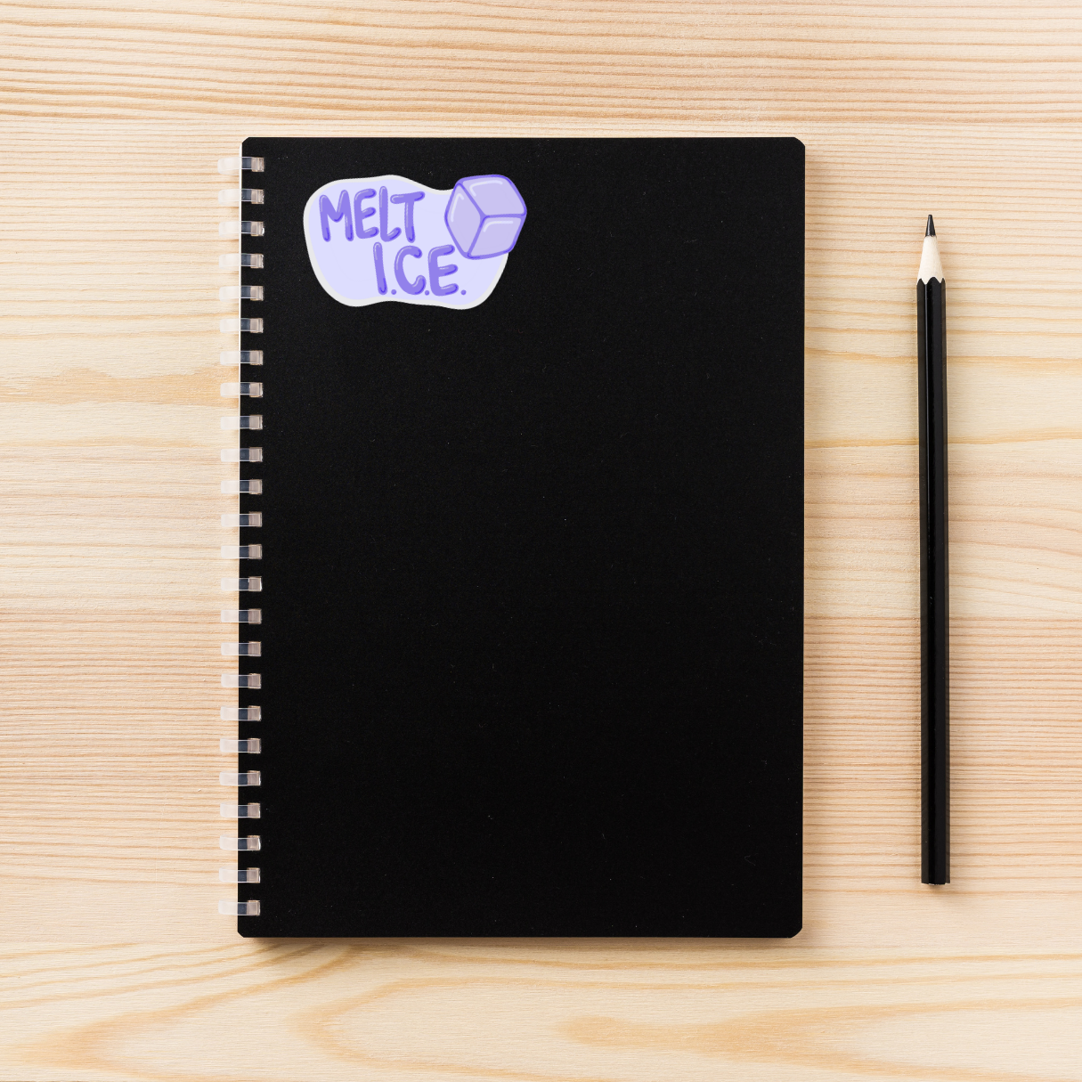 Atomic Cactus Stickers – wholesale Klistermärke – Melt ICE Klistermärke | 3" x 1.5" | Anti-Ice Protestklistermärke | Avskaffa ICE | Invandrarrättigheter | Vattenresistent Aktivismklistermärke4