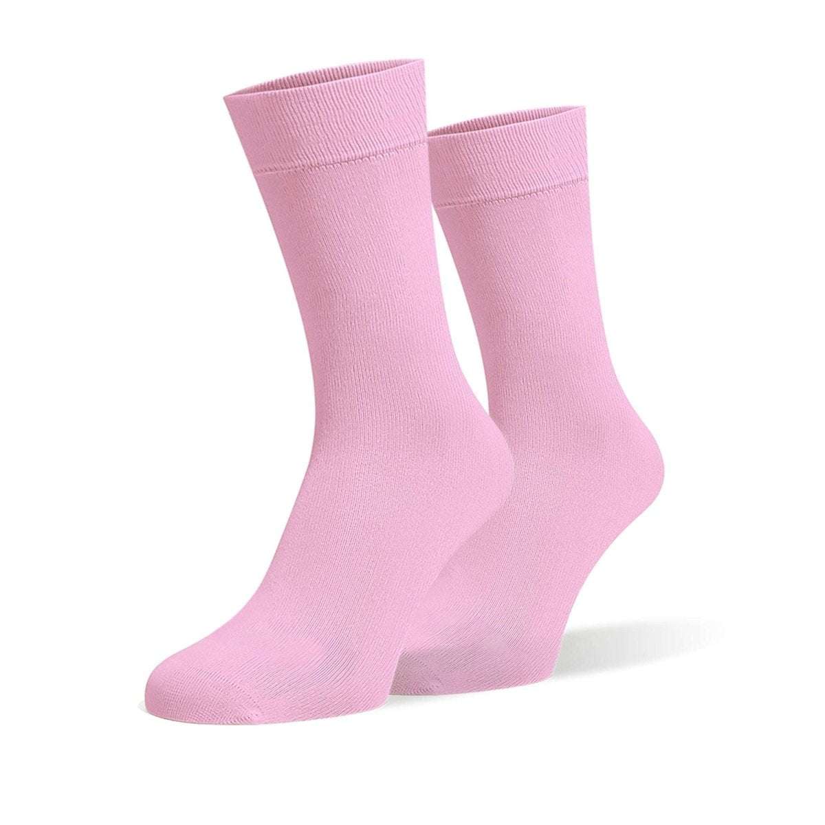 ONESCK – wholesale Socks – Unisex – Candy Pink Organic Cotton Crew Socks