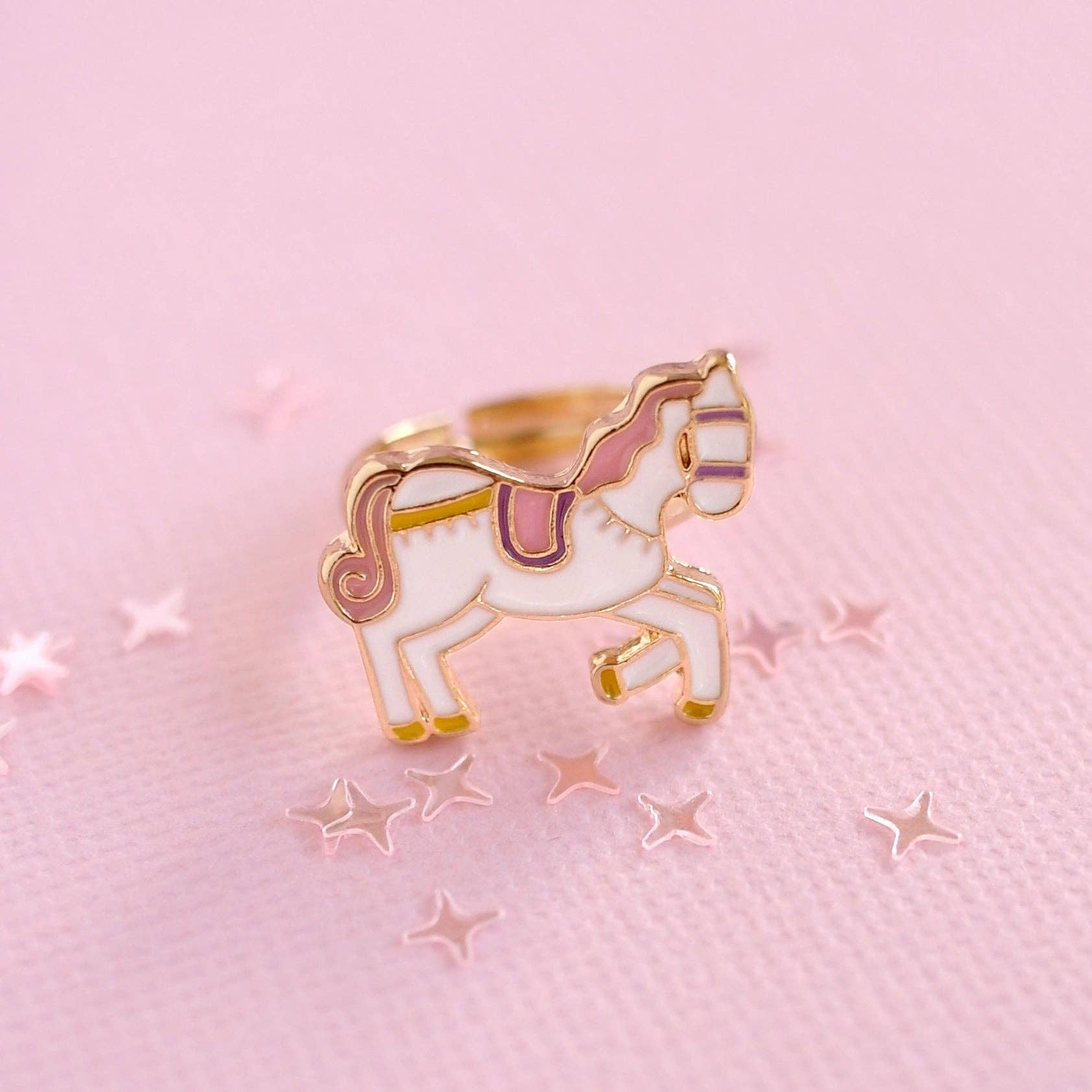 Lauren Hinkley Australia - Wholesale Cocktail/statement ring - Unicorn Carousel Ring - Bunny Box