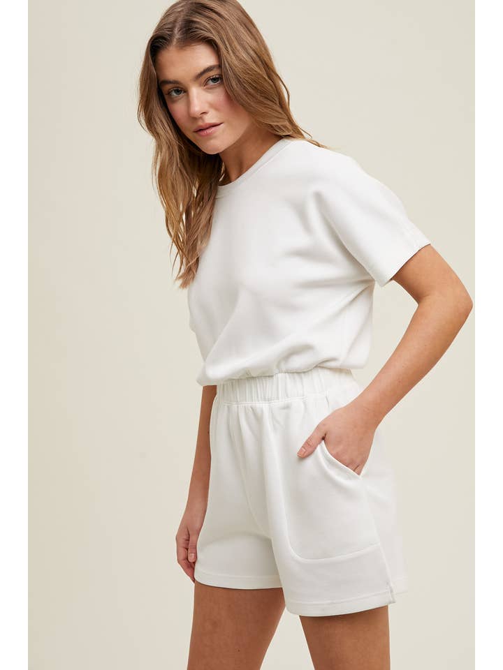 OFF WHITE SCUBA ACTIVE ROMPER / WL24-9822 for wholesale on Faire