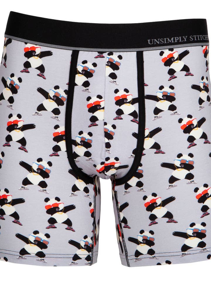 Dabbing Panda Boxer Brief for wholesale by Unsimply Stitched