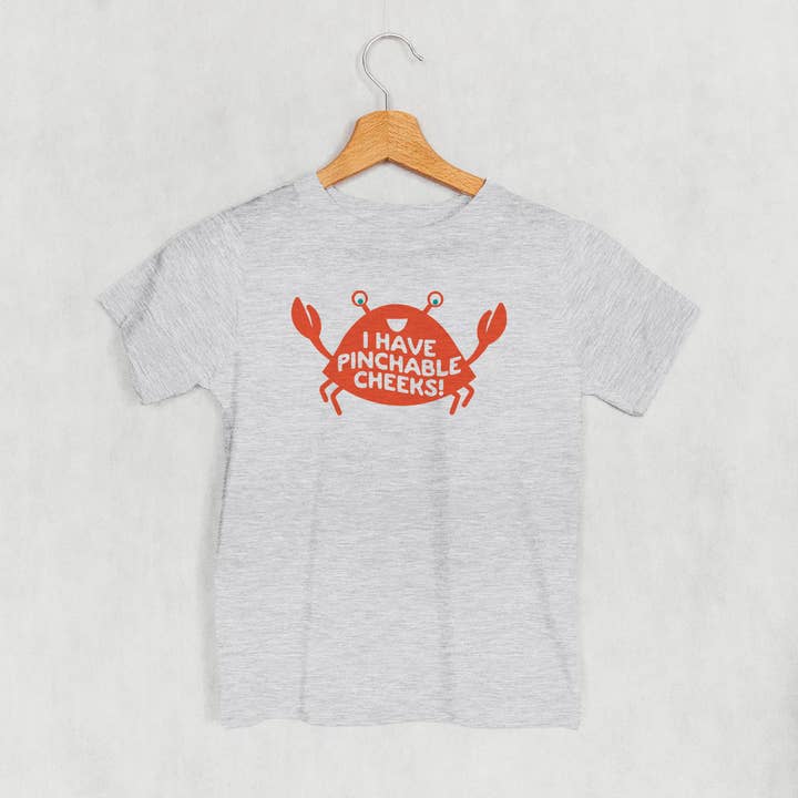 I Have Pinchable Cheeks (Kids) for wholesale by Ivy + Cloth