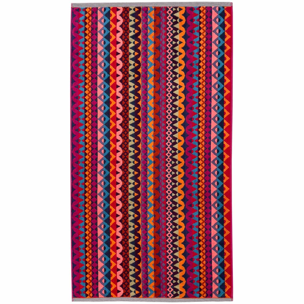 Margo Selby – Großhandel Badehandtuch – Baumwoll-Badetücher in Magenta, Orange und Marineblau | Morecambe 600 GSM3