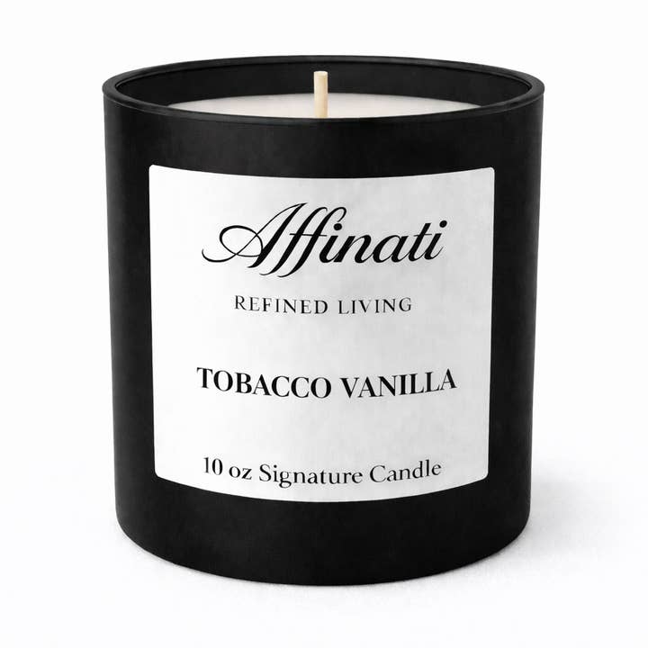 Candela alla Vaniglia e Tabacco Signature per la vendita all'ingrosso da parte di Affinati