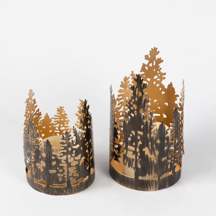 Ten Thousand Villages - Wholesale Candle Holder - Forest Shimmer Candleholder (MD)