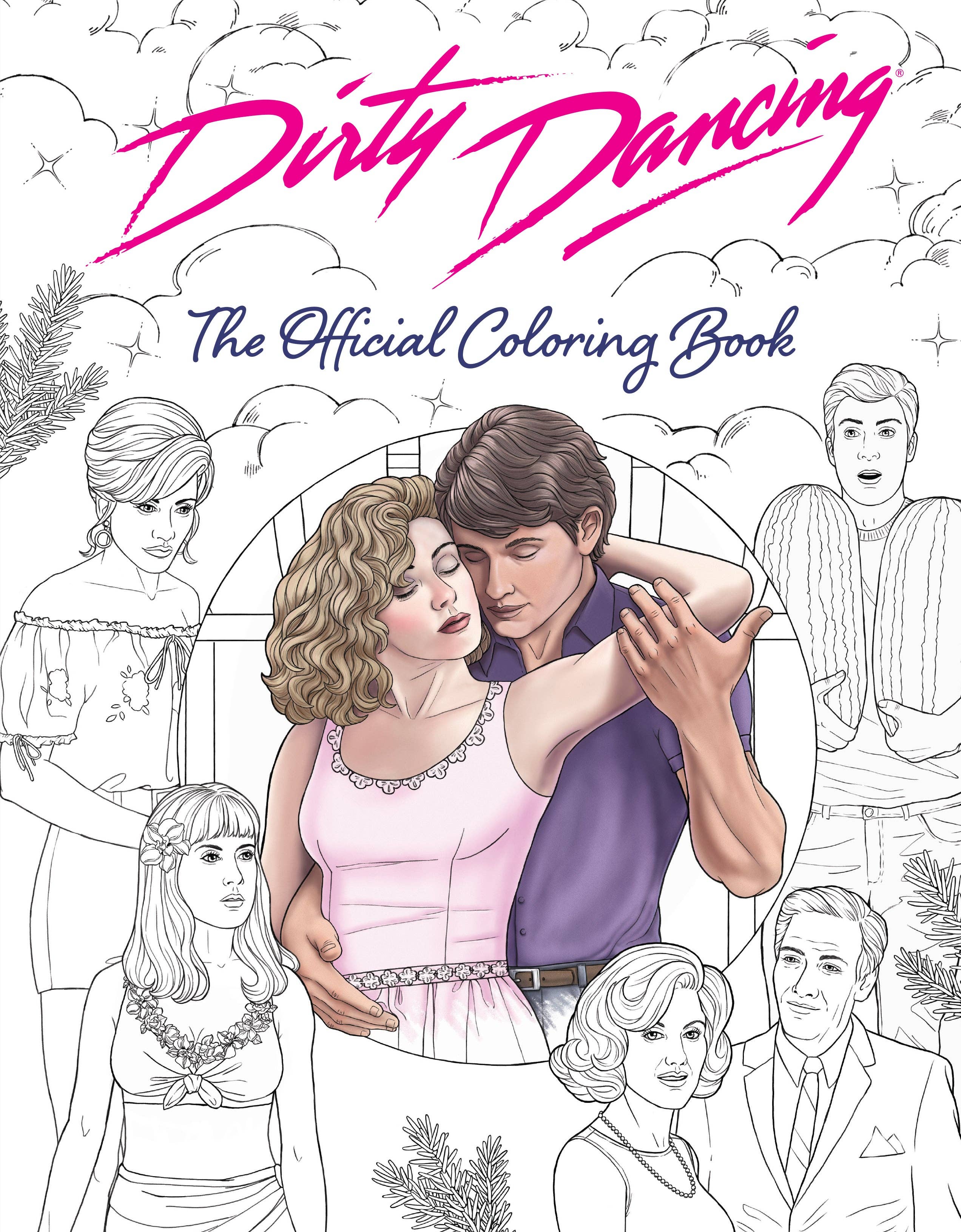 Insight Editions - #1 Pop Culture Publisher - Wholesale Coloring & Activity Book - Adult - Dirty Dancing: The Official Coloring Book0