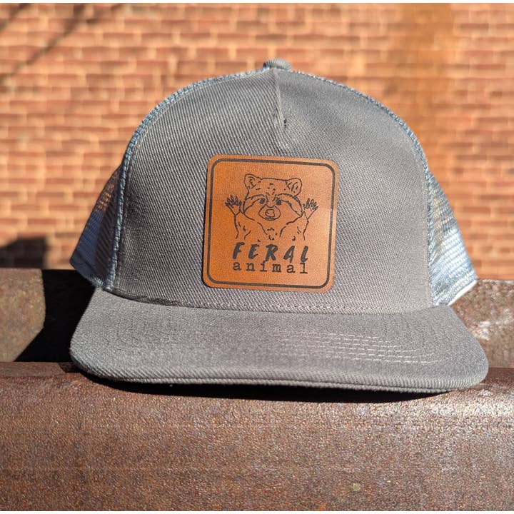 Barefoot Baby - Wholesale Trucker Hat - Unisex - "Feral Animal" Trucker Hat for Outdoor Nature Kids
