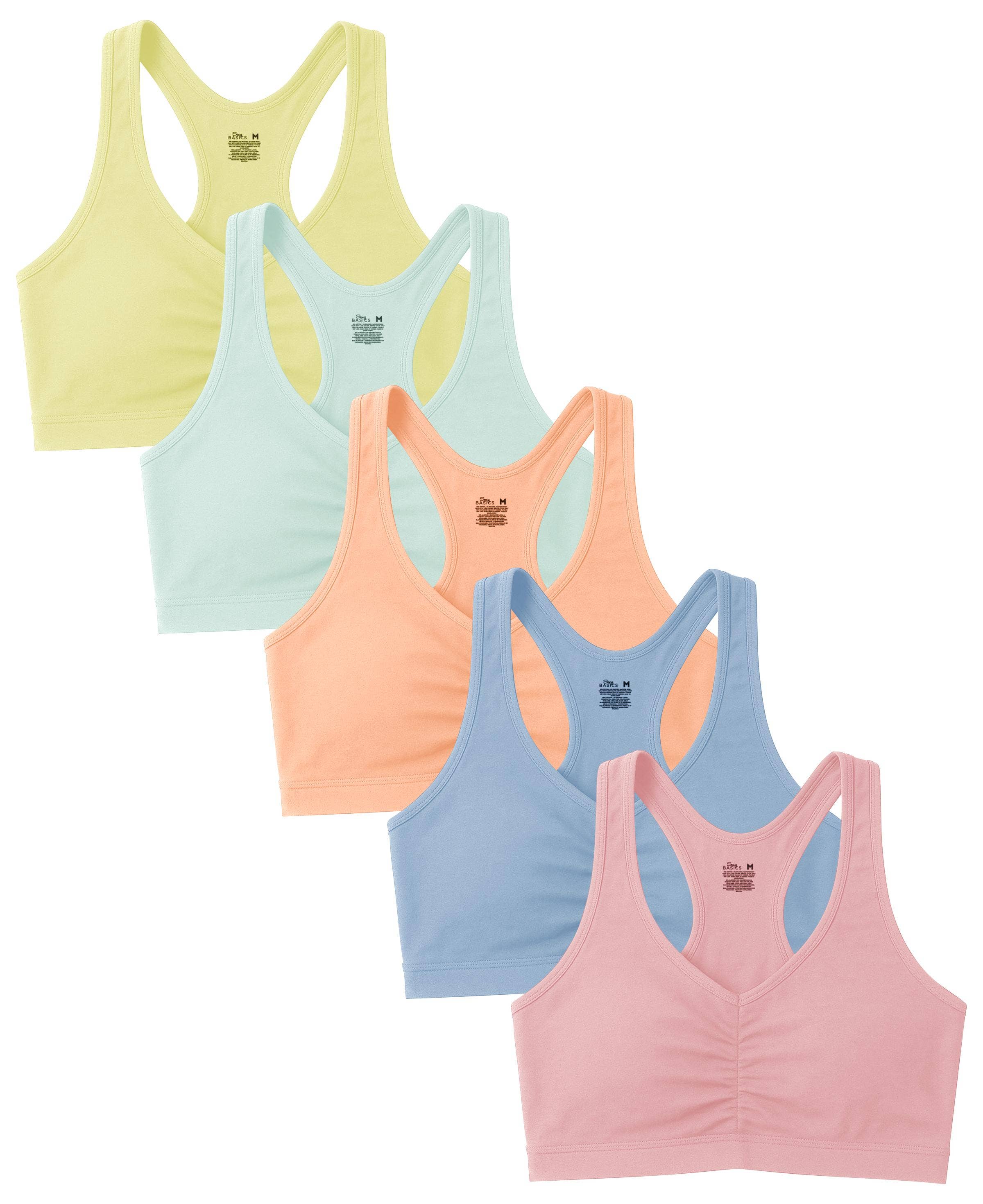 I-Wear Brands - Wholesale Sports Bra - Women's - Women's Cotton Racerback Pull-Over Sports Bra13