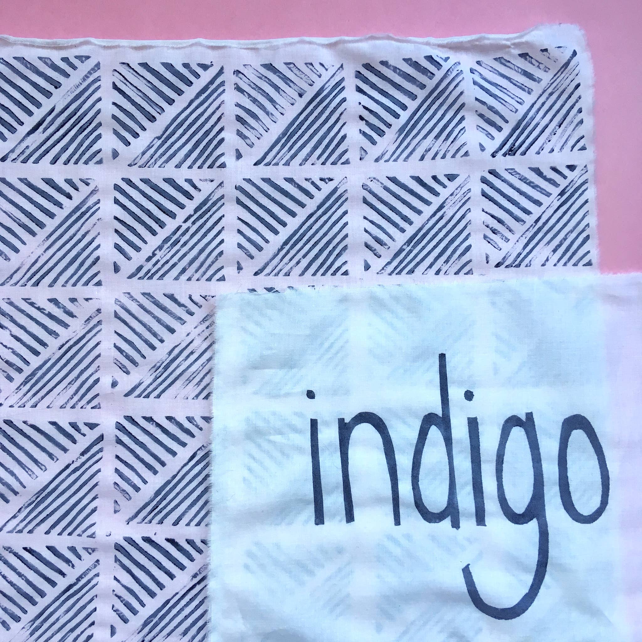 The Love of Colour - Wholesale DIY Craft Kit - Indigo Blockprinting Kit4